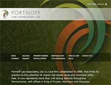 Tablet Screenshot of portnoffonline.com